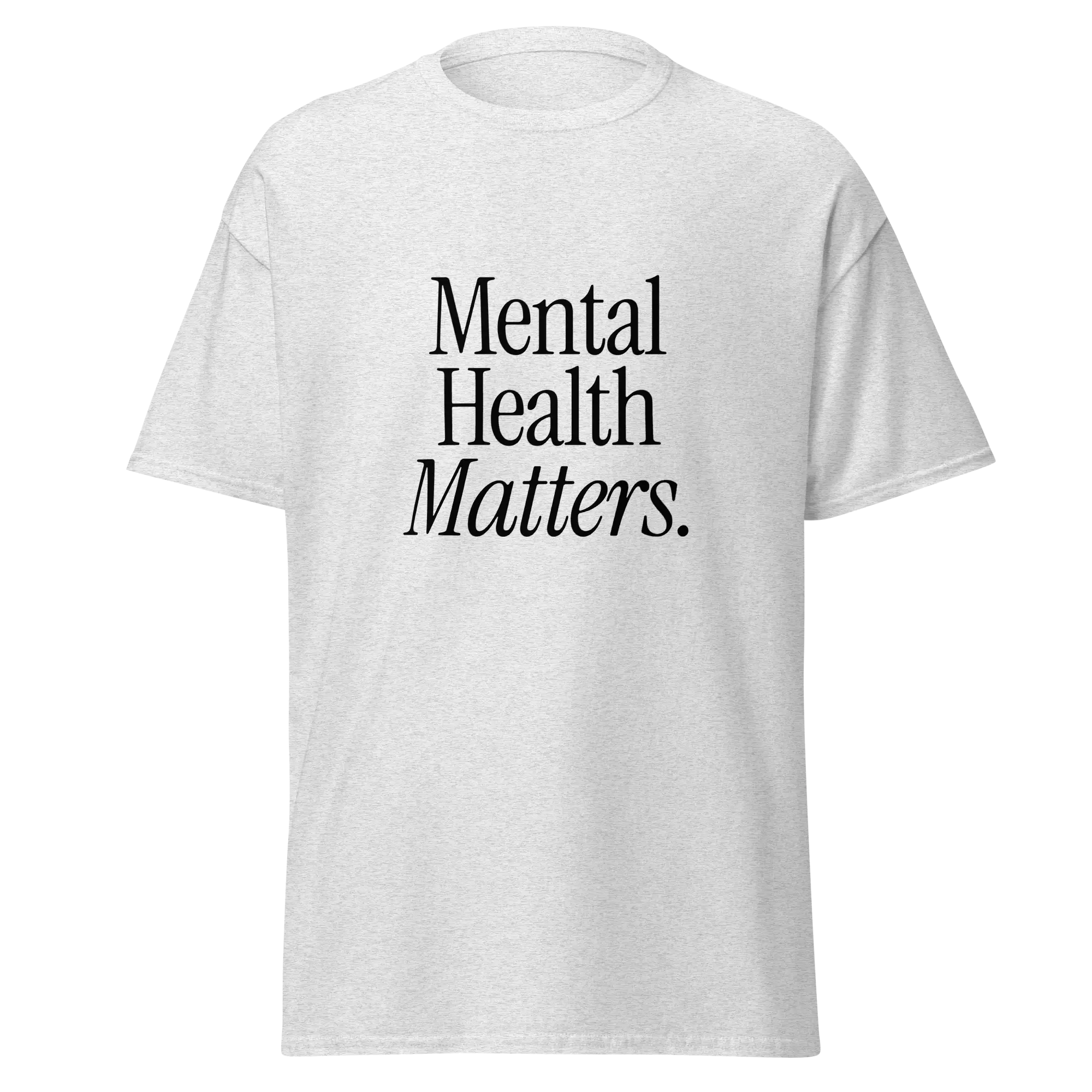 gray mental health matters shirt