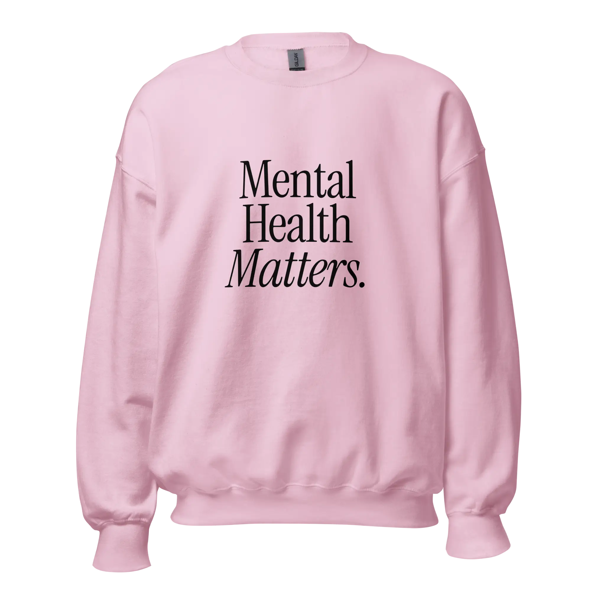 pink mental health matters sweatshirt
